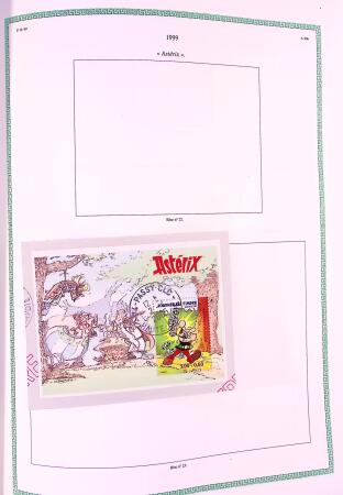 Collection timbres oblitérés de France en 3 albums