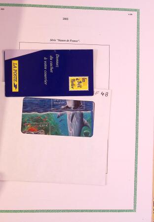 Collection timbres oblitérés de France en 3 albums
