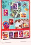 Collection timbres oblitérés de France en 3 albums