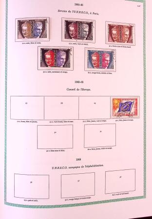 Collection timbres oblitérés de France en 3 albums