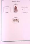 Collection timbres oblitérés de France en 3 albums