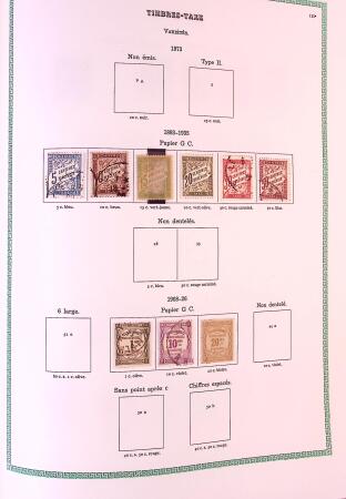 Collection timbres oblitérés de France en 3 albums