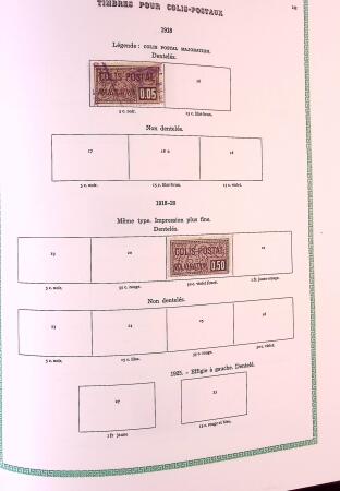 Collection timbres oblitérés de France en 3 albums