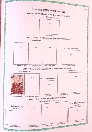 Collection timbres oblitérés de France en 3 albums
