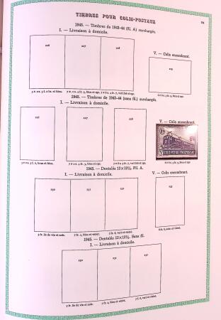 Collection timbres oblitérés de France en 3 albums