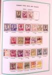 Collection timbres oblitérés de France en 3 albums