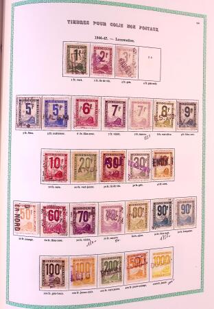 Collection timbres oblitérés de France en 3 albums