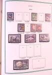 Collection timbres oblitérés de France en 3 albums