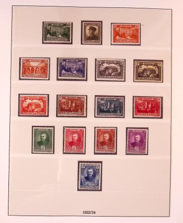 Collection timbres neuf de Monaco en 5 albums