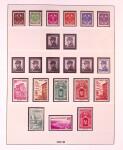 Collection timbres neuf de Monaco en 5 albums