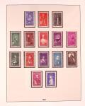 Collection timbres neuf de Monaco en 5 albums