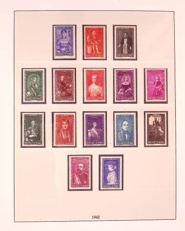 Collection timbres neuf de Monaco en 5 albums