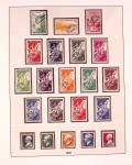 Collection timbres neuf de Monaco en 5 albums