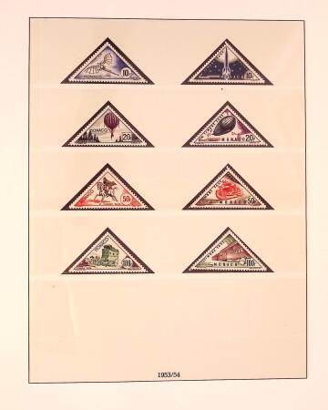 Collection timbres neuf de Monaco en 5 albums