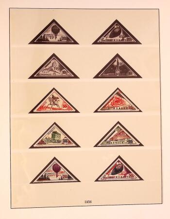 Collection timbres neuf de Monaco en 5 albums
