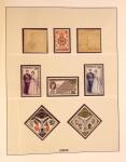 Collection timbres neuf de Monaco en 5 albums