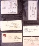 1346-1930 Lot de lettres anciennes de France et étranger,