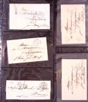 1346-1930 Lot de lettres anciennes de France et étranger,
