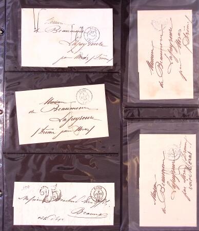 1346-1930 Lot de lettres anciennes de France et étranger,