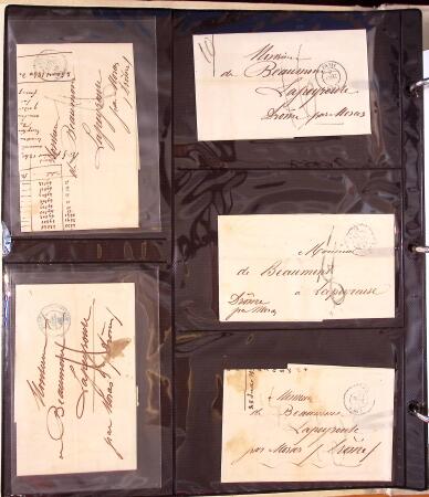 1346-1930 Lot de lettres anciennes de France et étranger,