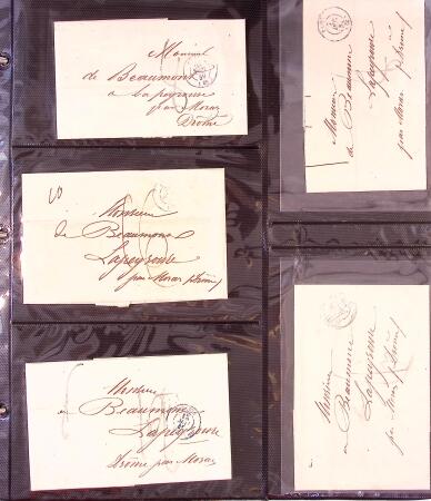 1346-1930 Lot de lettres anciennes de France et étranger,