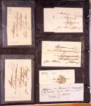 1346-1930 Lot de lettres anciennes de France et étranger,
