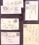 1346-1930 Lot de lettres anciennes de France et étranger,