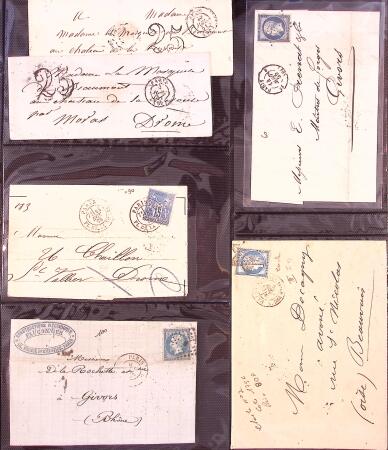 1346-1930 Lot de lettres anciennes de France et étranger,