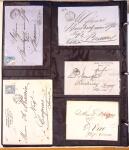 1346-1930 Lot de lettres anciennes de France et étranger,