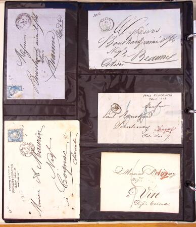 1346-1930 Lot de lettres anciennes de France et étranger,