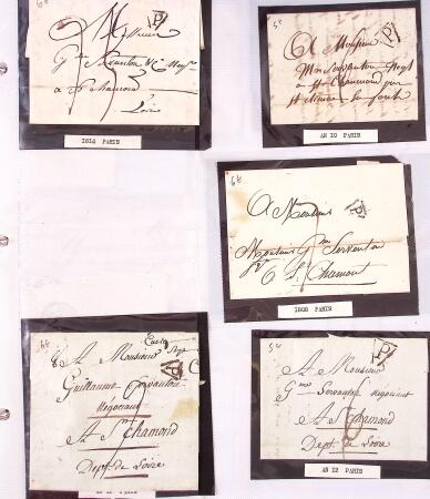 1346-1930 Lot de lettres anciennes de France et étranger,