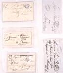 1346-1930 Lot de lettres anciennes de France et étranger,