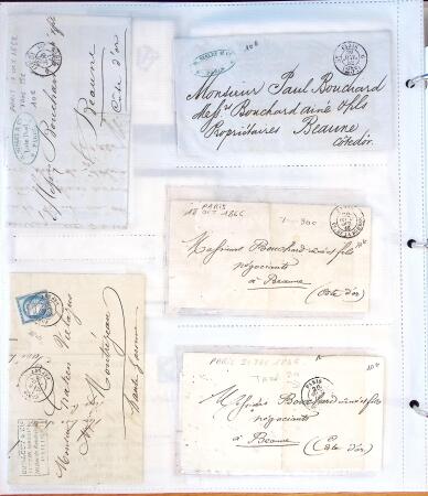 1346-1930 Lot de lettres anciennes de France et étranger,
