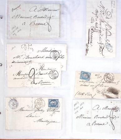 1346-1930 Lot de lettres anciennes de France et étranger,