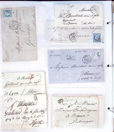 1346-1930 Lot de lettres anciennes de France et étranger,
