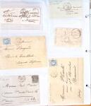 1346-1930 Lot de lettres anciennes de France et étranger,