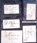 1346-1930 Lot de lettres anciennes de France et étranger,