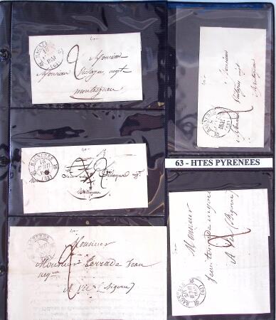 1346-1930 Lot de lettres anciennes de France et étranger,