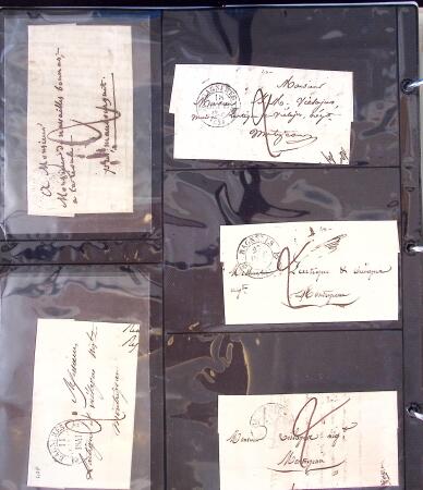 1346-1930 Lot de lettres anciennes de France et étranger,