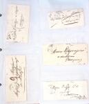 1346-1930 Lot de lettres anciennes de France et étranger,