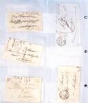 1346-1930 Lot de lettres anciennes de France et étranger,