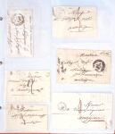 1346-1930 Lot de lettres anciennes de France et étranger,