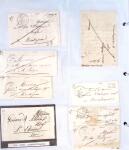 1346-1930 Lot de lettres anciennes de France et étranger,