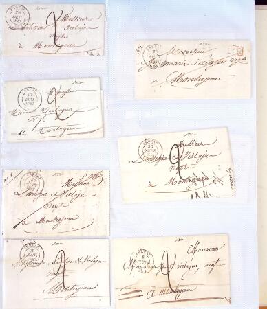 1346-1930 Lot de lettres anciennes de France et étranger,