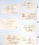 1346-1930 Lot de lettres anciennes de France et étranger,