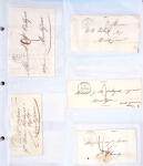 1346-1930 Lot de lettres anciennes de France et étranger,
