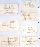 1346-1930 Lot de lettres anciennes de France et étranger,