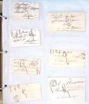 1346-1930 Lot de lettres anciennes de France et étranger,