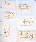 1346-1930 Lot de lettres anciennes de France et étranger,