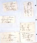 1346-1930 Lot de lettres anciennes de France et étranger,